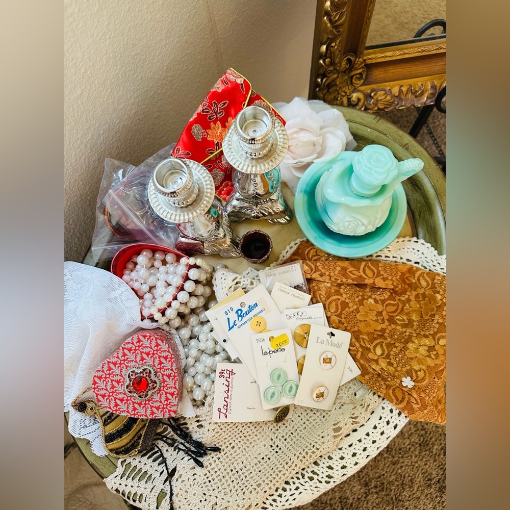 Vintage Grandma Junk Drawer Lot